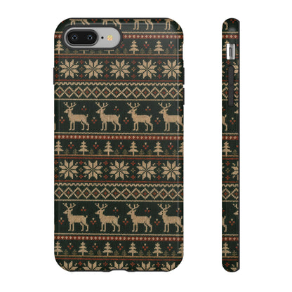 Fair Isle Deer Tough Case