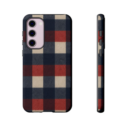 Patriotic Plaid Tough Case