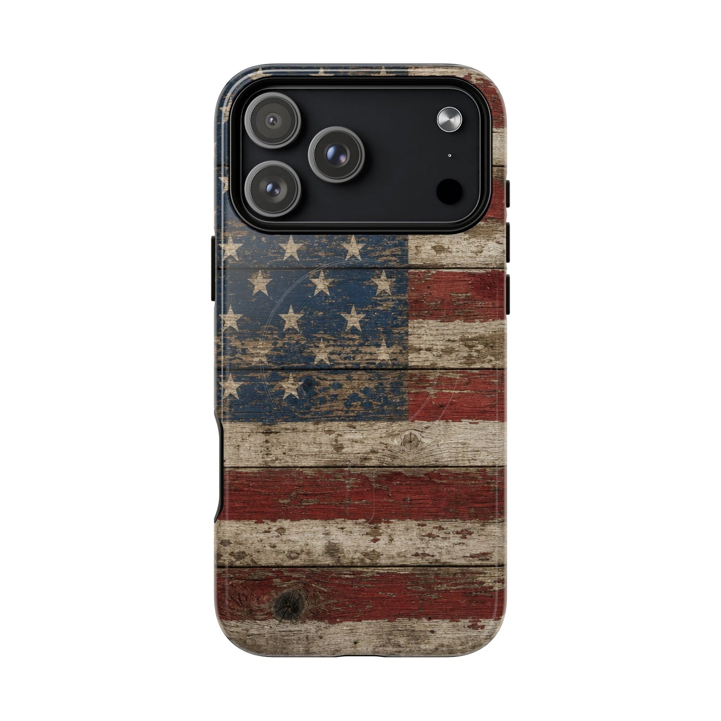 Barnwood Flag Magnetic Case