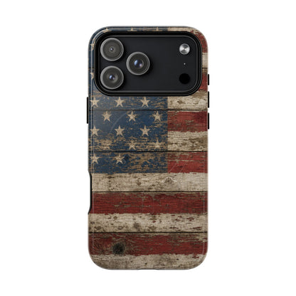 Barnwood Flag Magnetic Case
