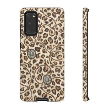 Leopard Rope Conchos Tough Case