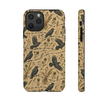Crow Wheat Barbwire Tough Case