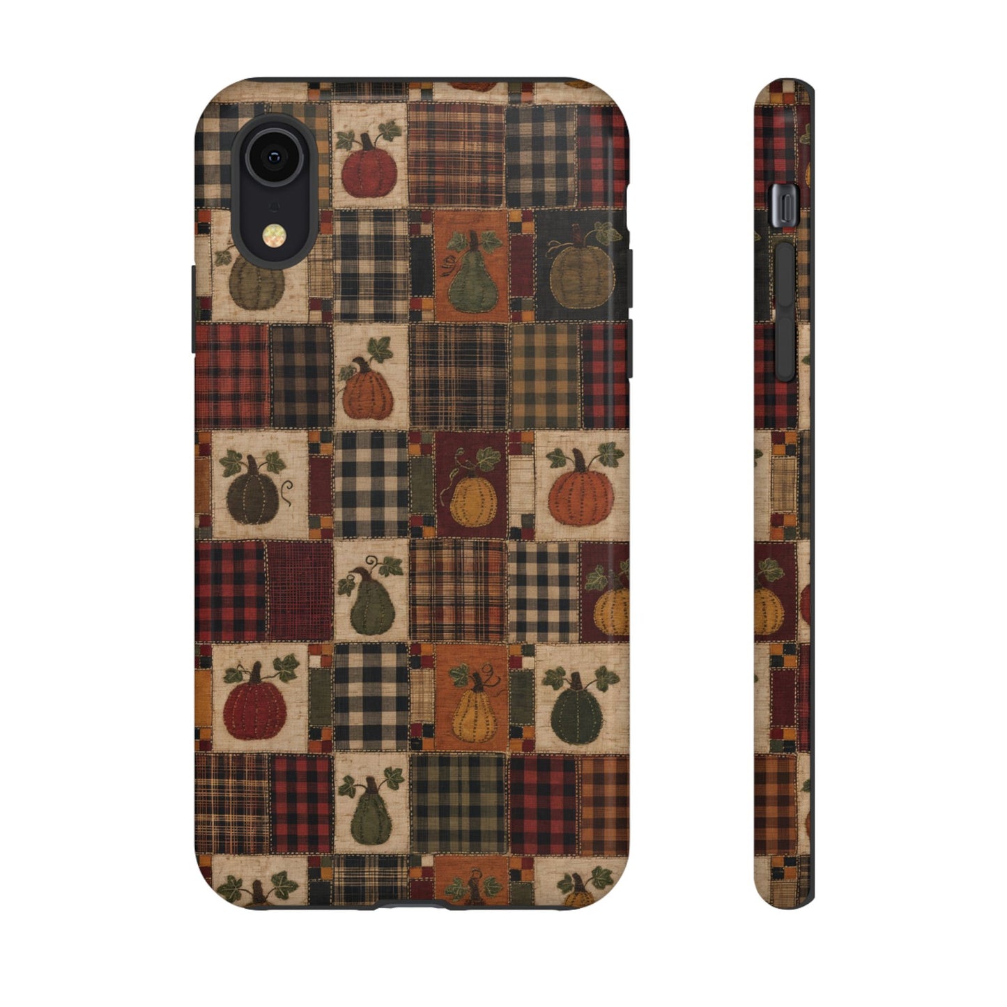 Plaid Pumpkin Tough Case
