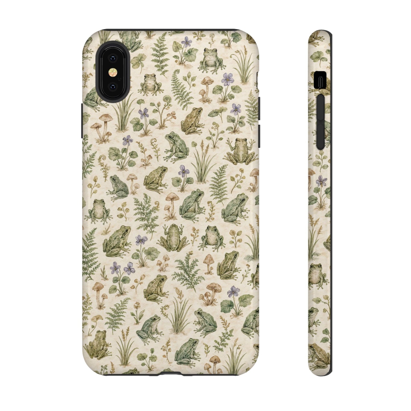 Watercolor Frogs Tough Case