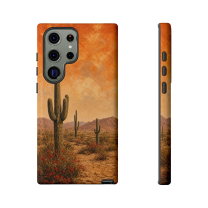 Sunset Cacti Tough Case