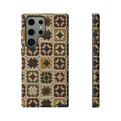 Christmas Granny Square Tough Case
