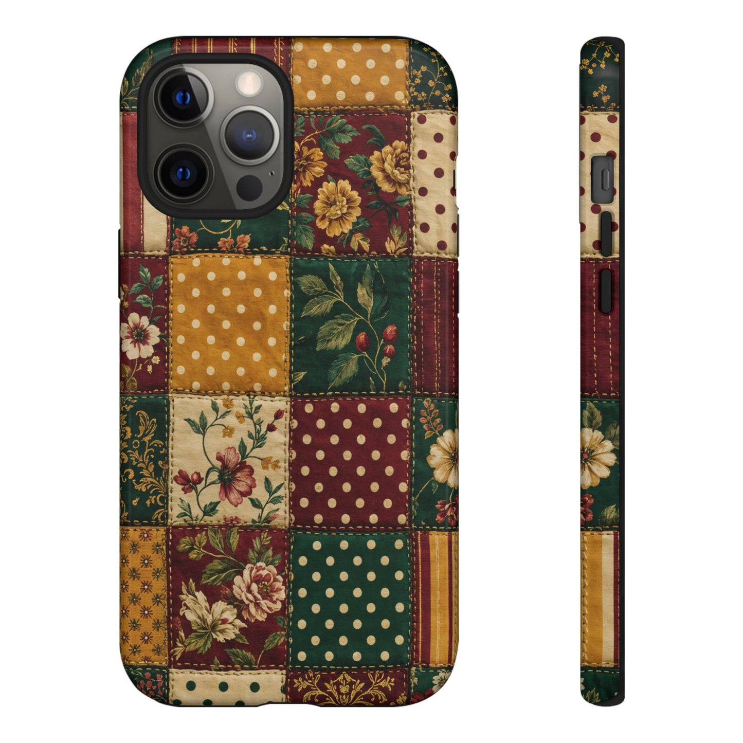 Jewel Tone Patchwork Tough Case