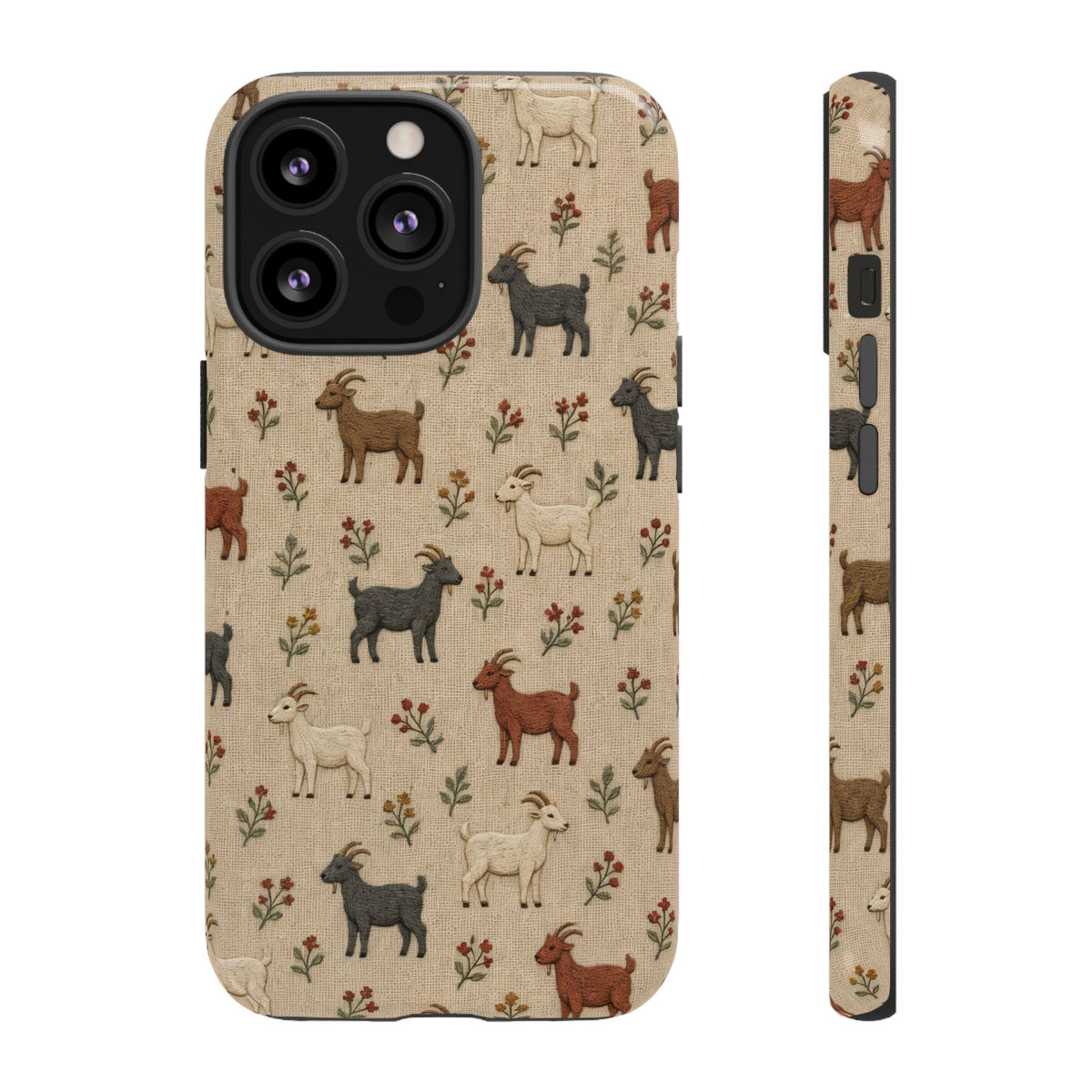 Stitched Goats Tough Case