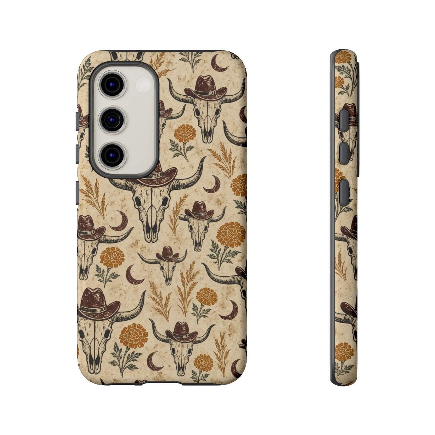 Marigold Skull Tough Case