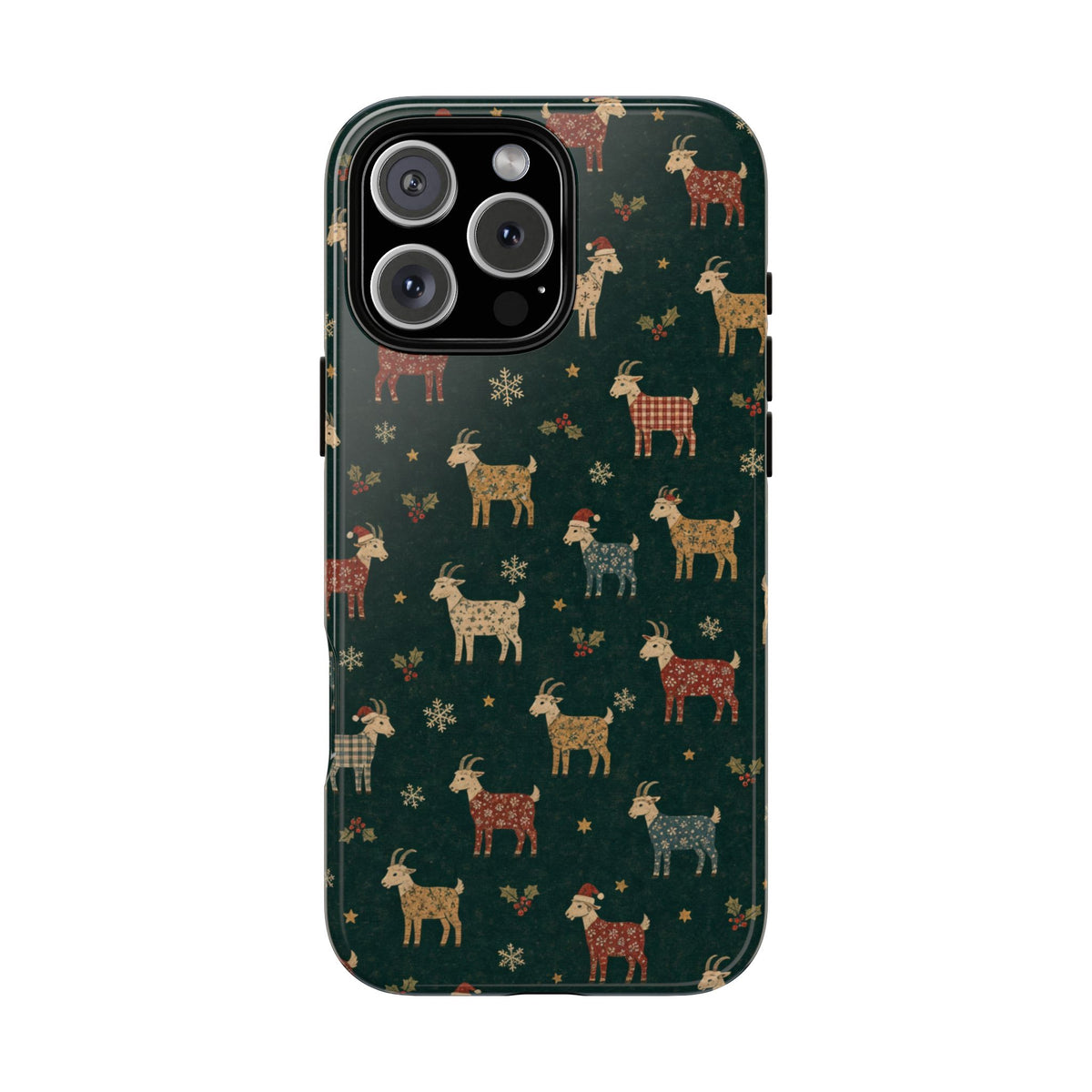 Yuletide Goats Tough Case