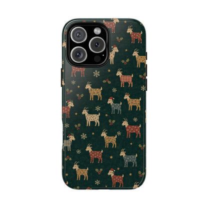 Yuletide Goats Tough Case