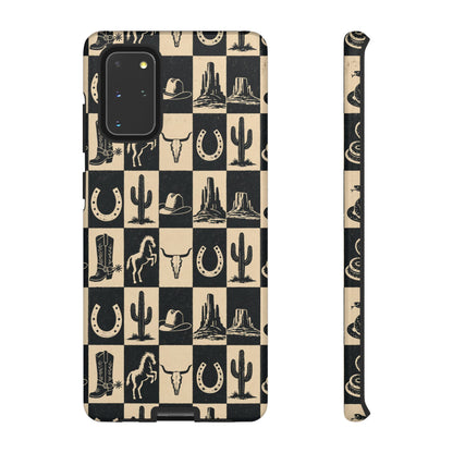 Western Checkerboard Tough Case
