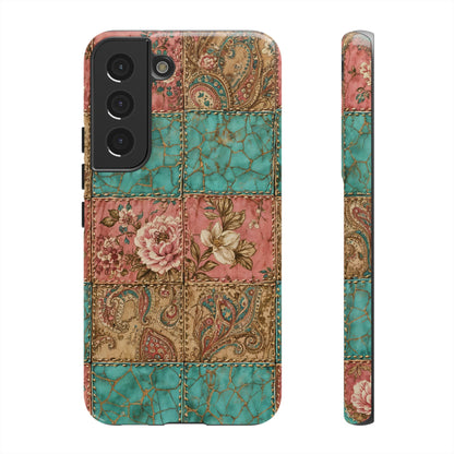 Turquoise Paisley Tough Case