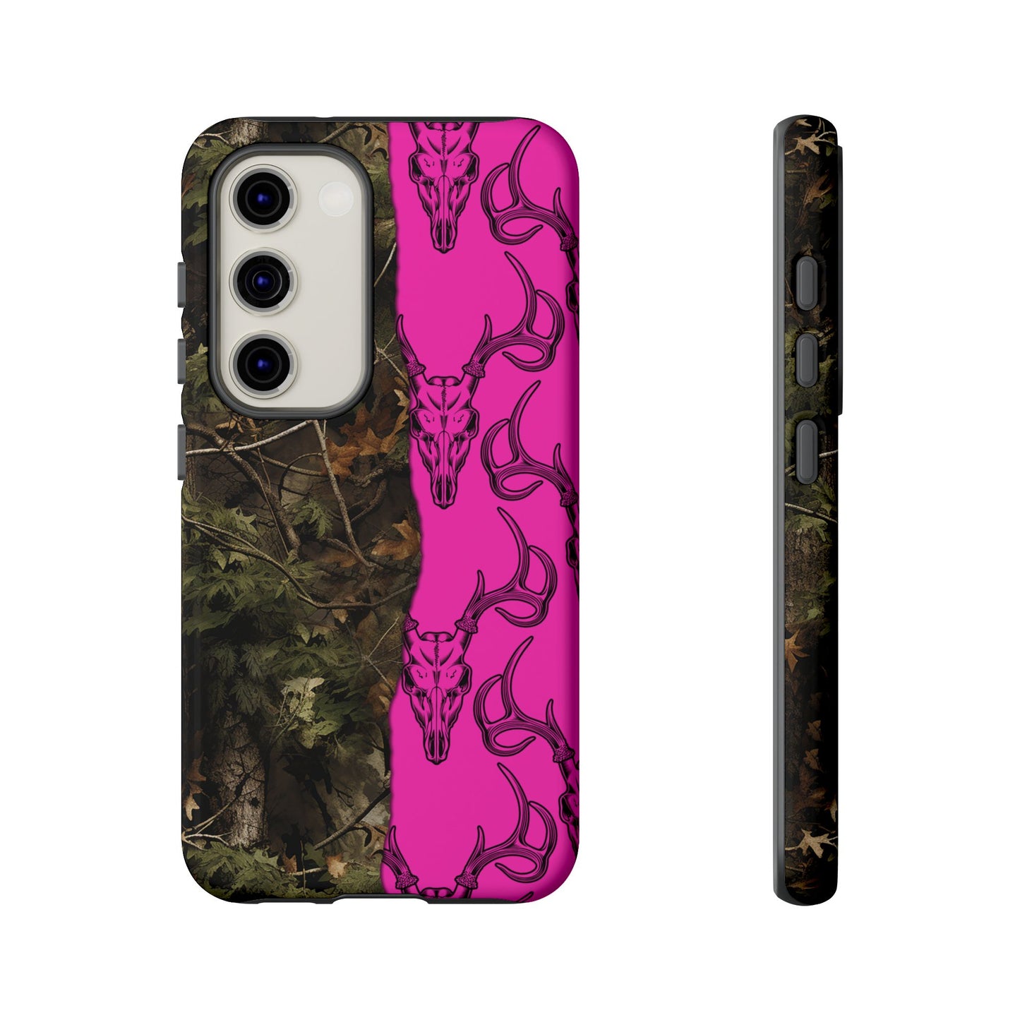 Camo Deer Skulls Pink Tough Case