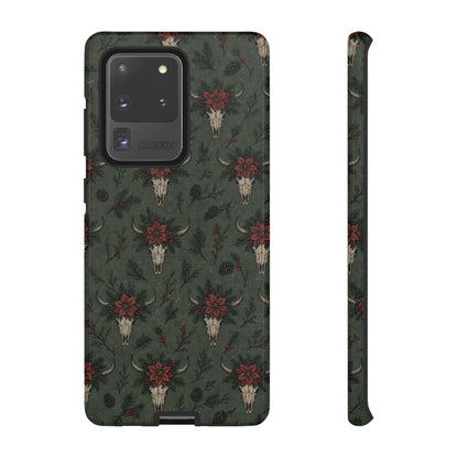 Inked Christmas Skull Tough Case