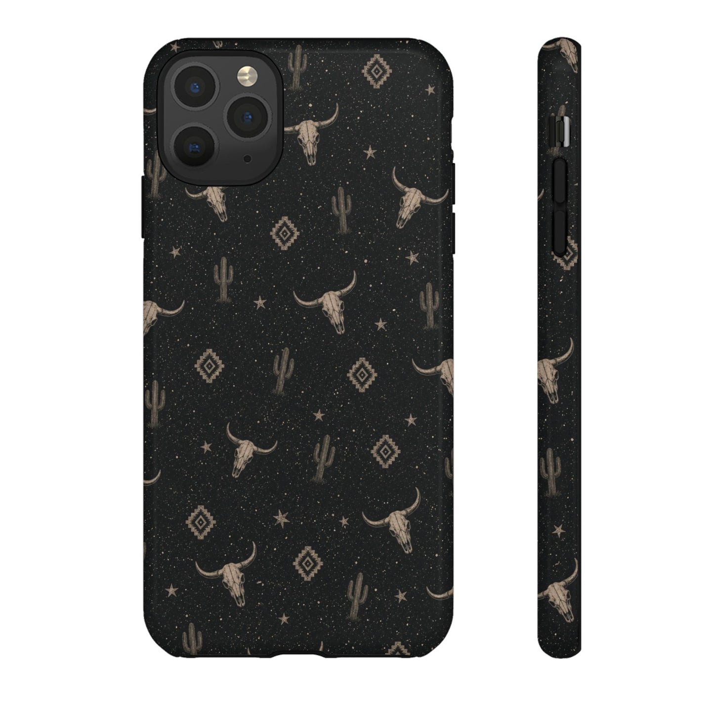 Midnight Longhorn Tough Case