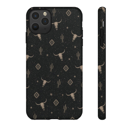 Midnight Longhorn Tough Case