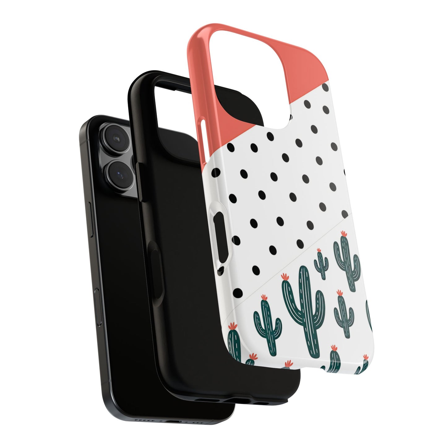 Polka Dot Cactus Tough Case