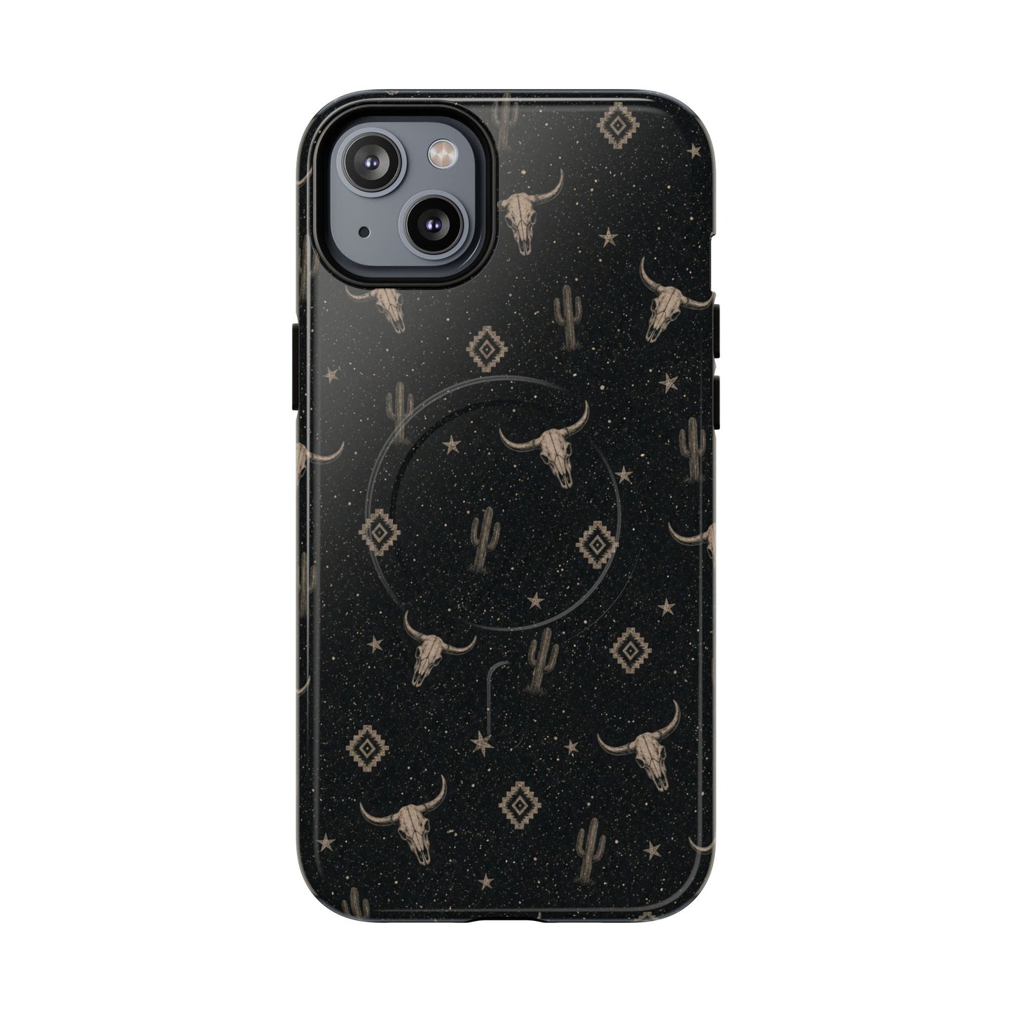 Midnight Longhorn Magnetic Case