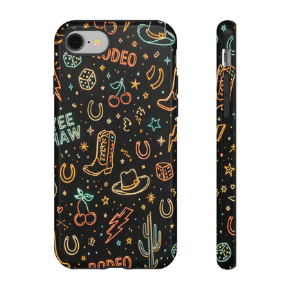Retro Neon Rodeo Tough Case