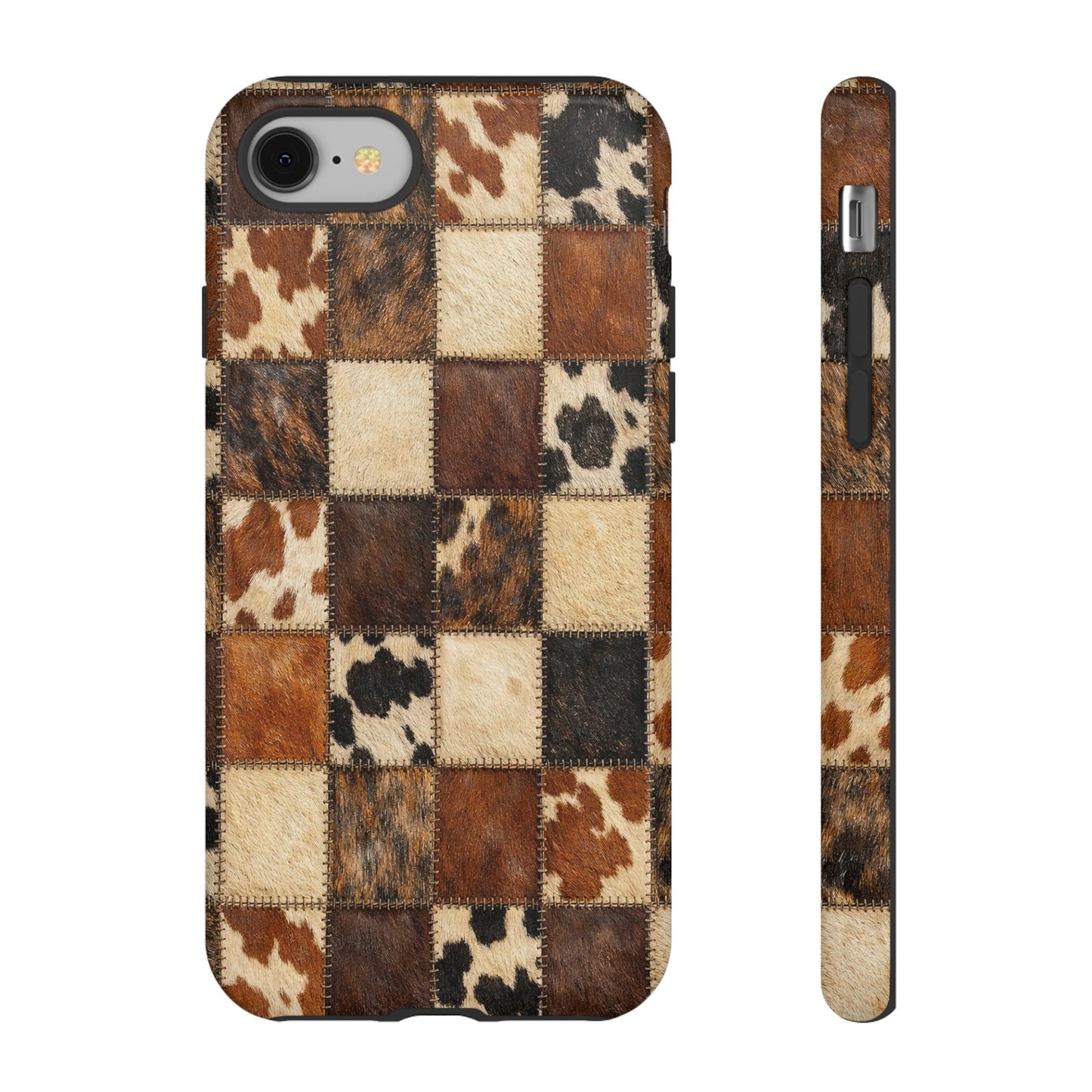 Cowhide Quilt Tough Case