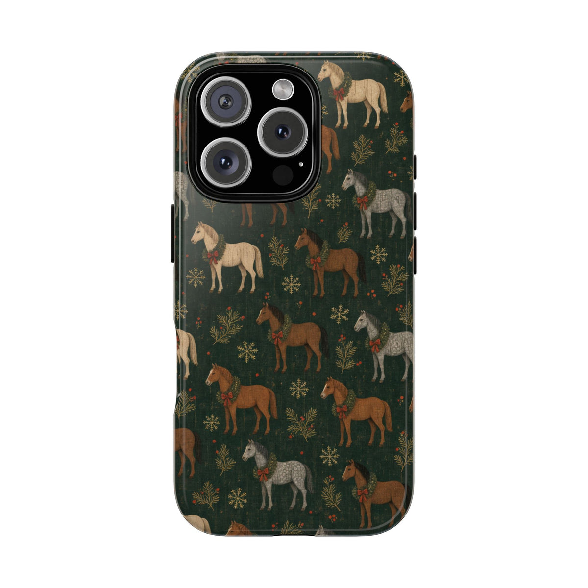 Wreath Horses Tough Case