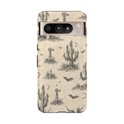 Spooky Desert Toile Tough Case