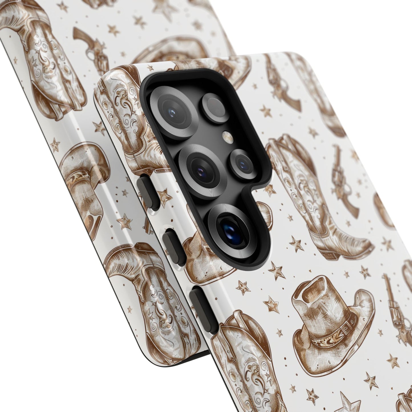 Brown Boots Tough Phone Case