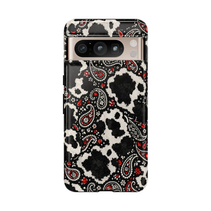Paisley Cowhide Tough Case
