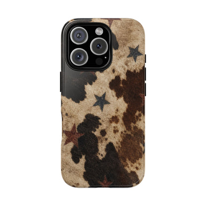 Stars And Cowhide Tough Case