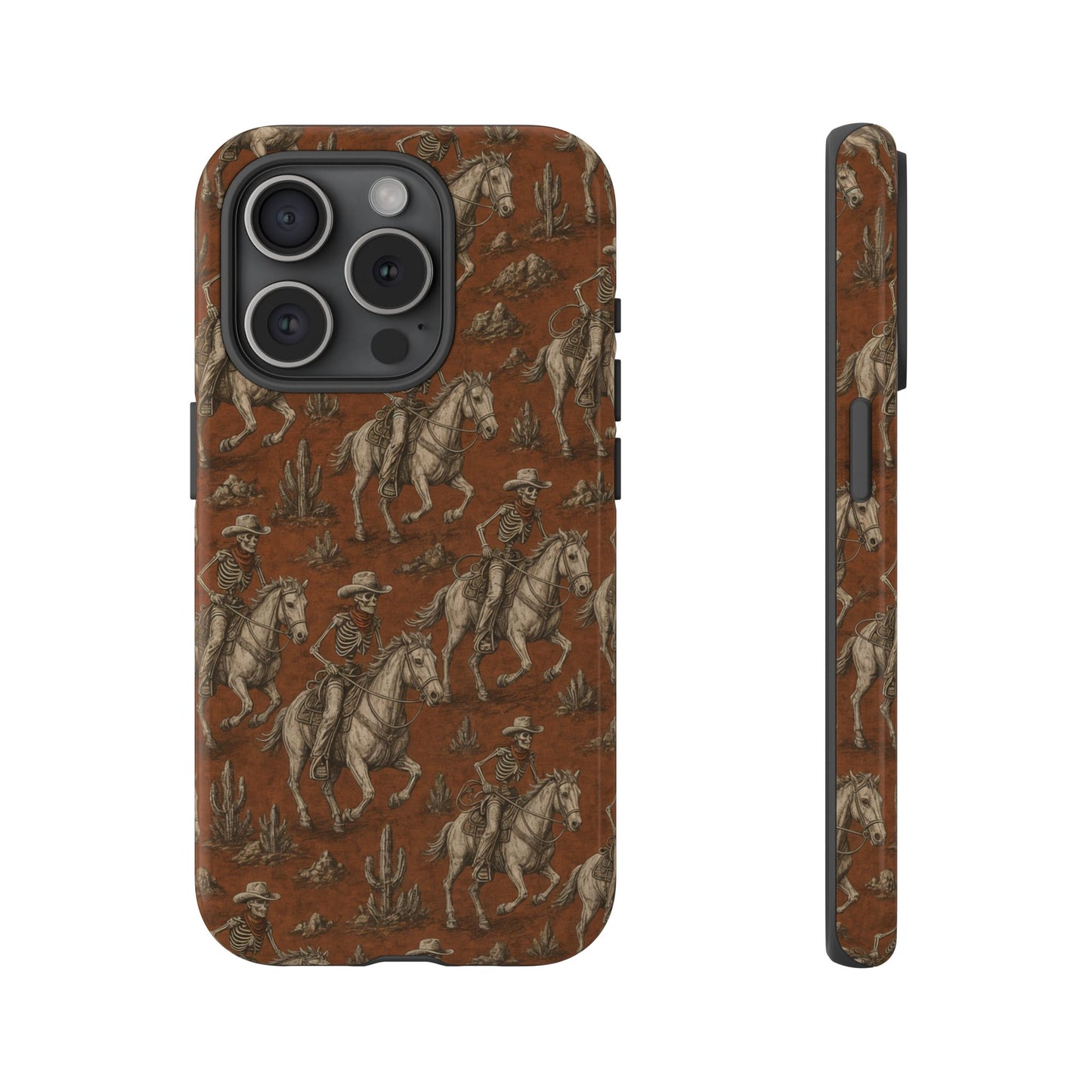 Skeleton Cowboy Ride Tough Case