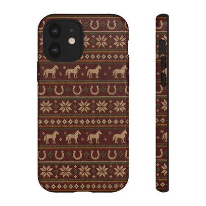 Fair Isle Horses Tough Case