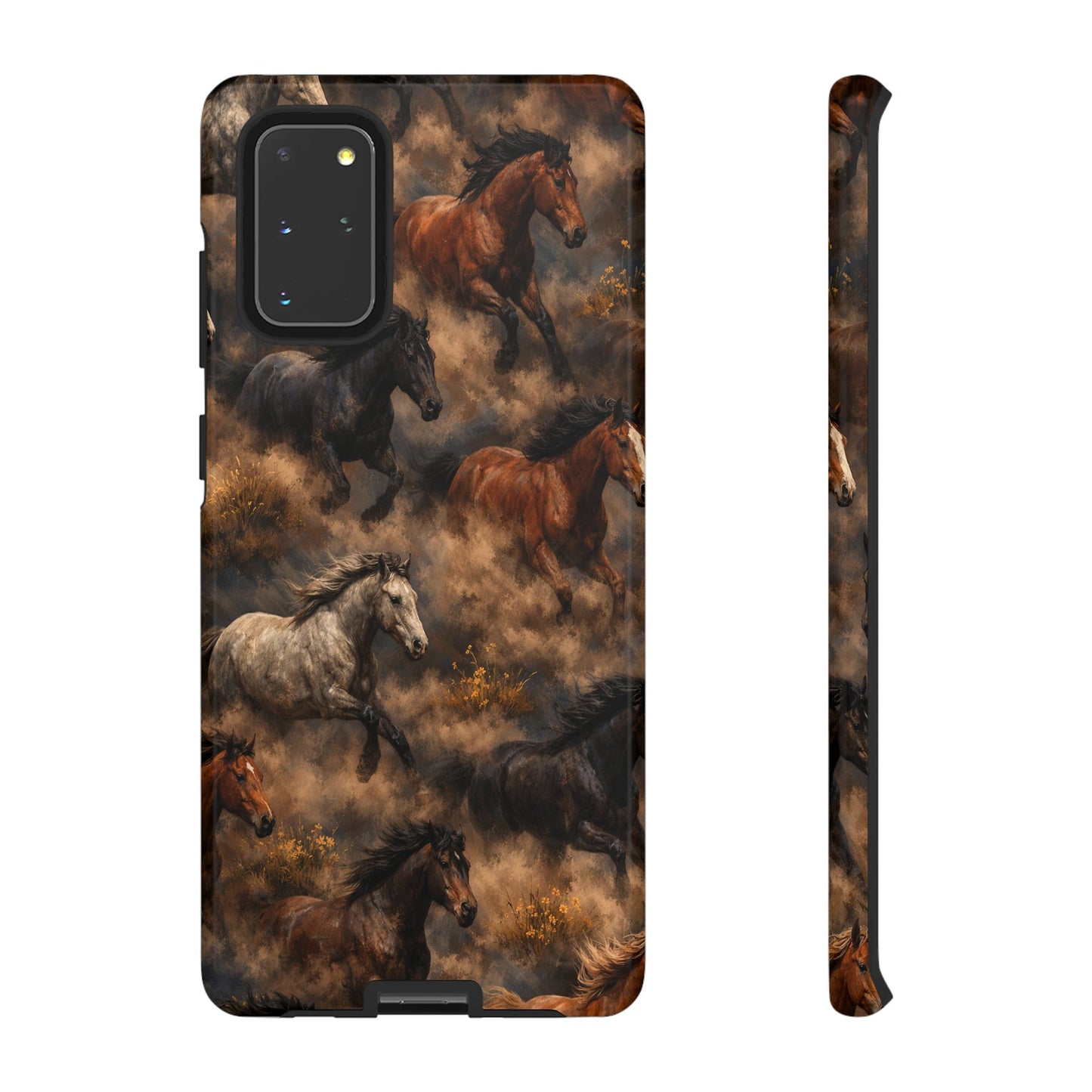 Running Horses Tough Case