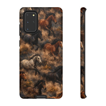 Running Horses Tough Case