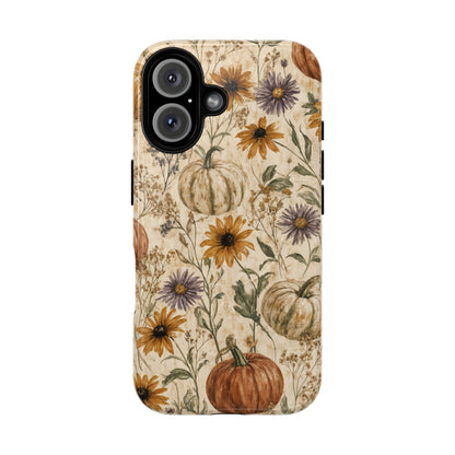 Pumpkin Wildflower Magnetic Case