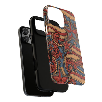 Faux Tooled Americana Tough Case