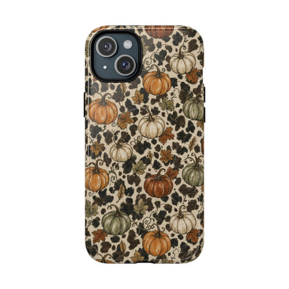 Cowhide Pumpkin Patch Magnetic Case