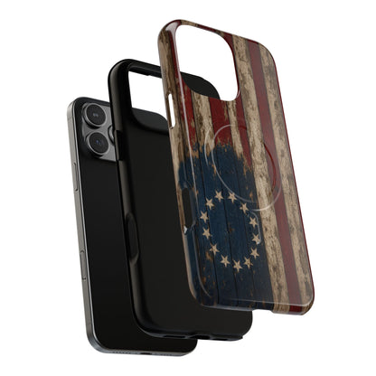 Betsy Ross Flag Magnetic Case