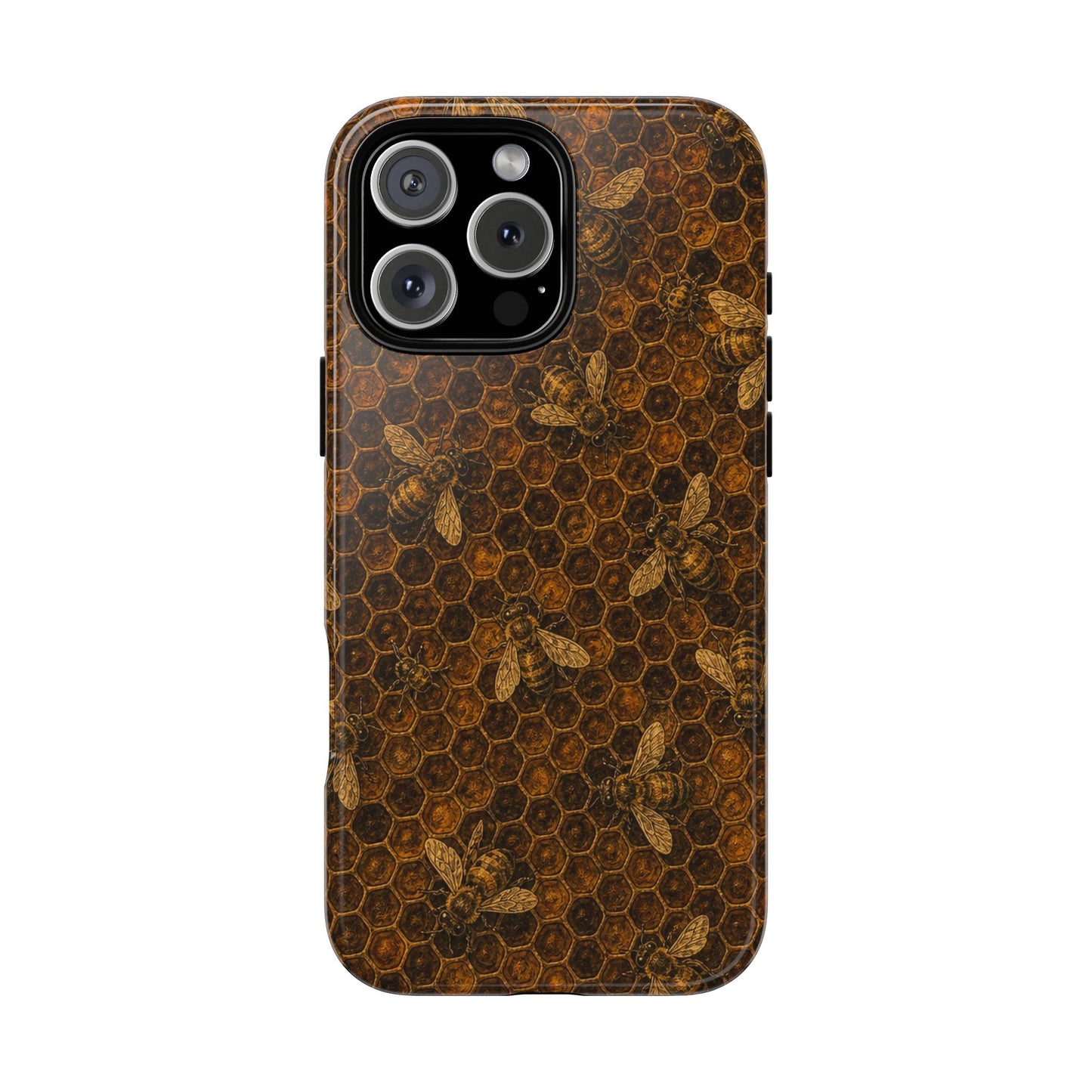 Golden Honeycomb Tough Case