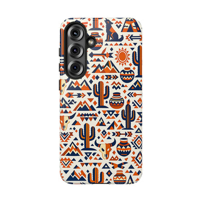 Southwest Tribal Orange Tough Case