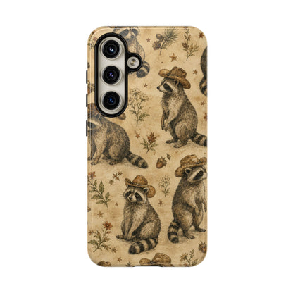 Painted Raccoon Tough Case