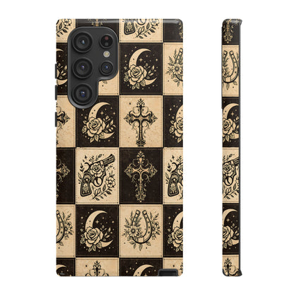 Western Patchwork Icons Tough Case