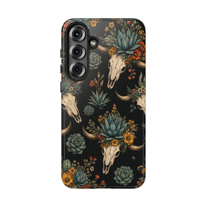 Desert Bloom Skull Tough Case