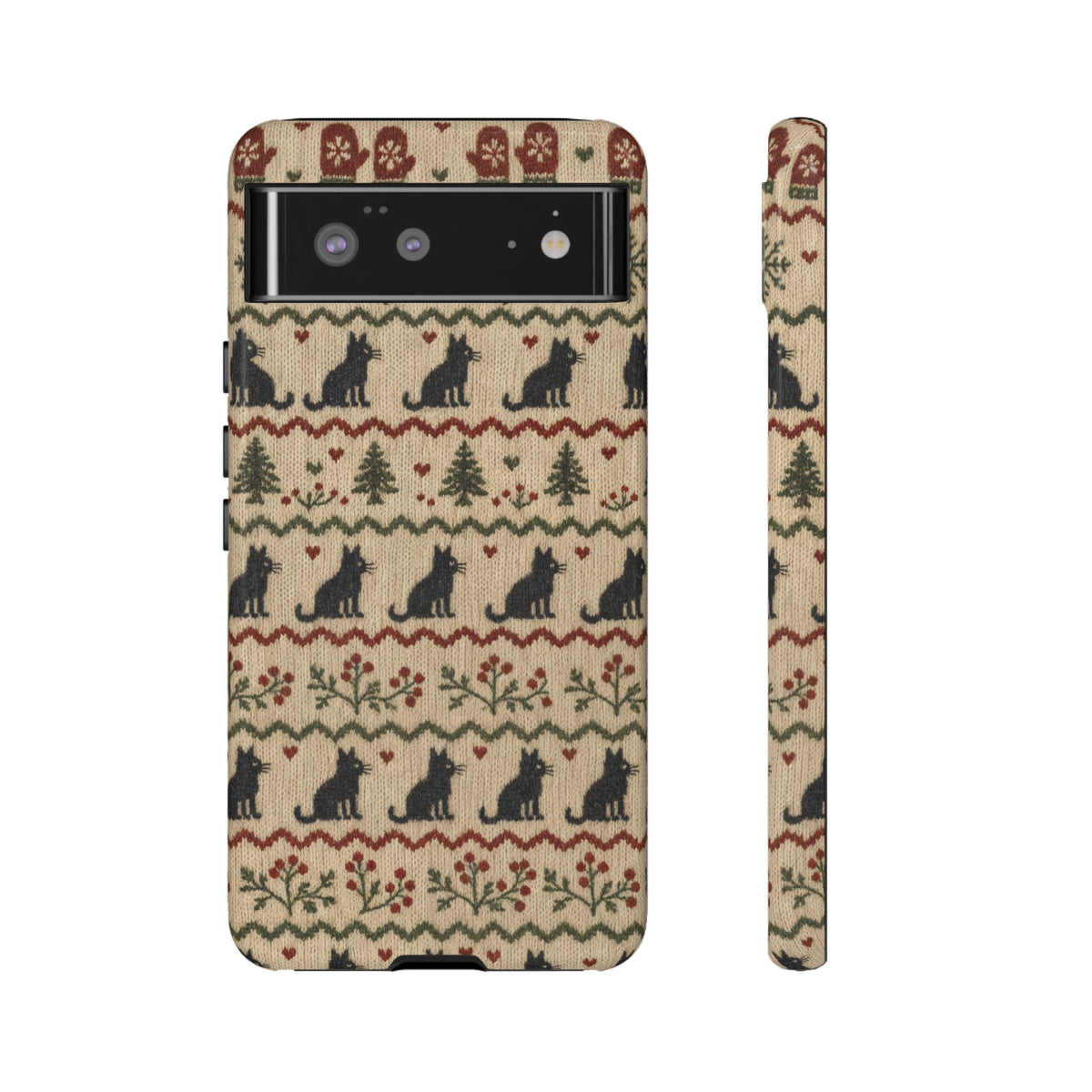 Black Cat Sweater Tough Case