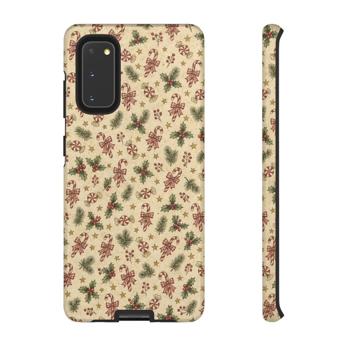 Candy Cane Gingham Tough Case