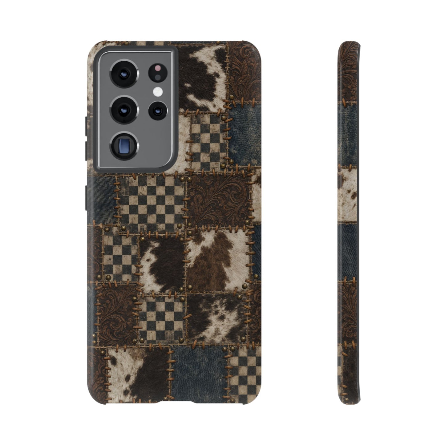 Tooled Patchwork Tough Case