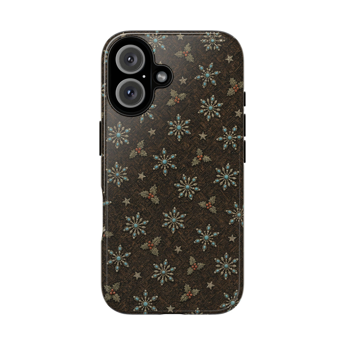 Squash Blossom Snowflakes Tough Case