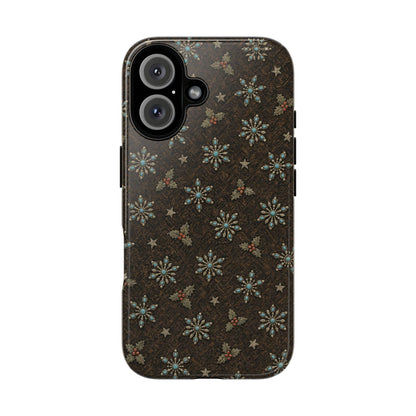 Squash Blossom Snowflakes Tough Case