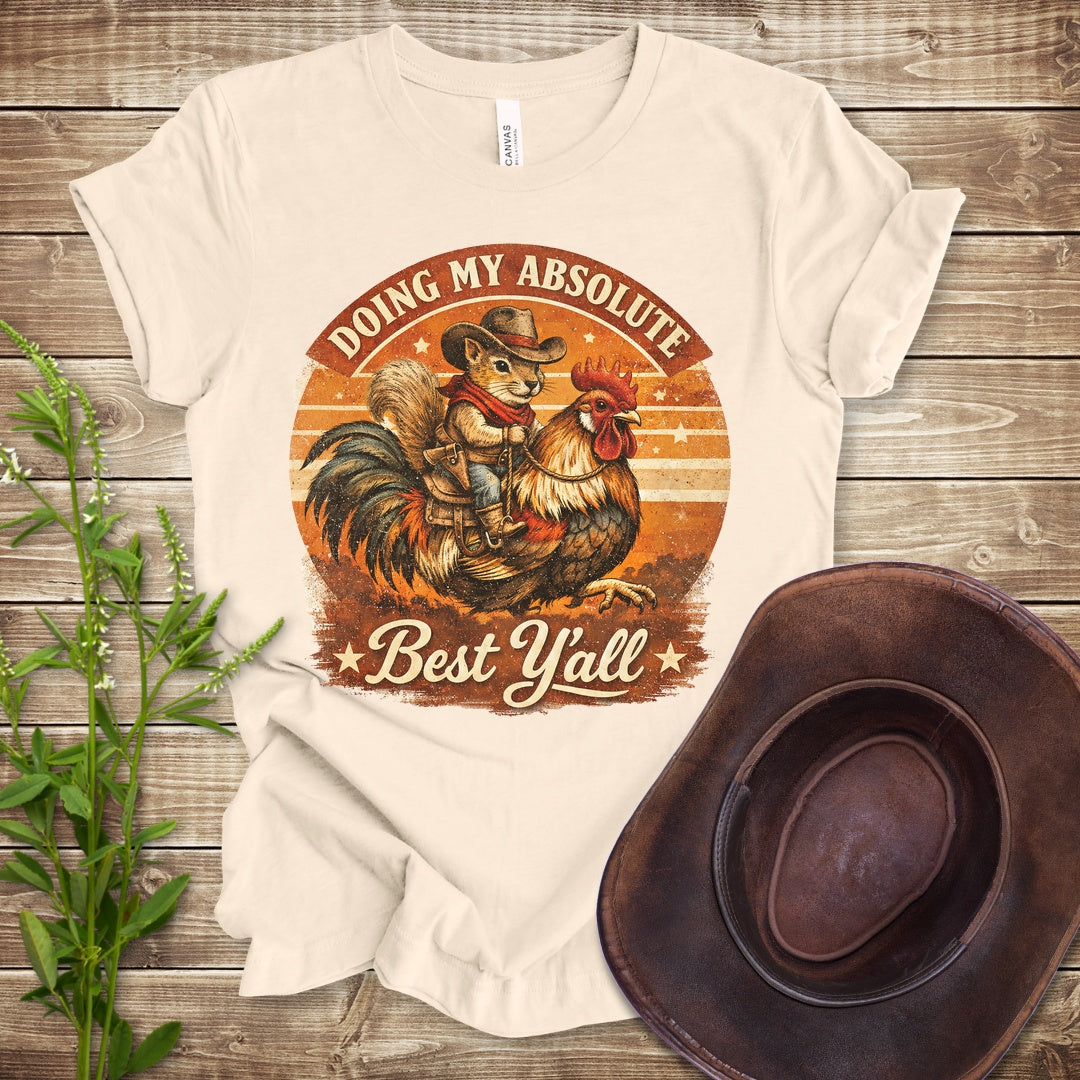 Doing My Best T-Shirt - Natural