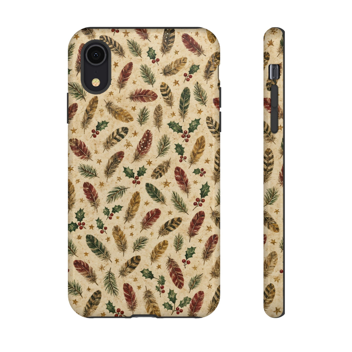 Christmas Feathers Tough Case